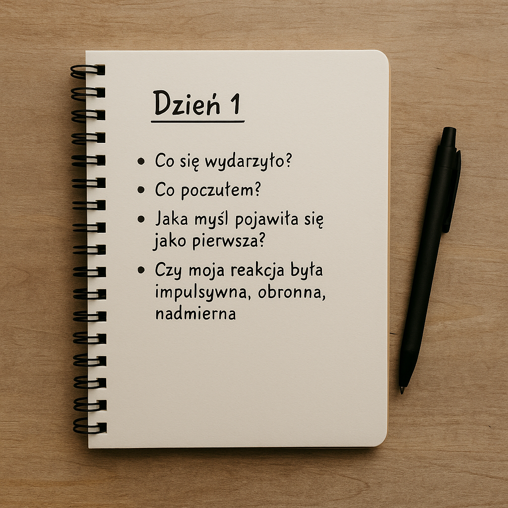 Tygodniowy Plan Ćwiczeń Psychologicznych